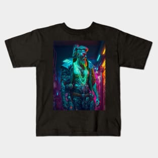 Viking Cyberpunk Kids T-Shirt